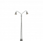 Preview: Brawa 84019 H0 Gittermastleuchte doppelt, Stecksockel mit LED