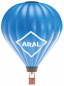 Preview: Faller 131001 H0 Heißluftballon »ARAL« mit Gasflamme
