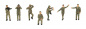 Preview: Faller 190039 H0 Aktions-Set Bundeswehr Grundausbildung