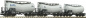 Preview: Fleischmann 846002 N 3-tlg. Knickkesselwagen-Set, Bauart Zacens, SNCF, Ep. V