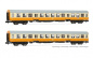 Preview: Arnold HN4371 N 2-tlg. Set Reisezugwagen »Städte-Express«, DR, Ep. IV