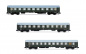 Preview: Arnold HN4421 N 3-tlg. Set Reisezugwagen, DR, Ep. III