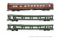 Preview: Arnold HN4424 N 3-tlg. Set Reisezugwagen »Spree-Alpen-Express«, DR