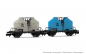 Preview: Arnold HN6640 N 2-tlg. Set 2a, Silowagen (grau & blau) Ucs, VTG