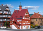 Preview: Kibri 38906 H0 Rathaus in Maichingen