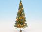 Preview: NOCH 22131 H0/TT Beleuchteter Weihnachtsbaum, grün, mit 30 LEDs, 12cm hoch