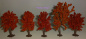 Preview: NOCH 25625 Herbstbäume, 5 Stück, 8-10cm hoch