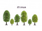 Preview: NOCH 26801 H0/TT Laubbäume, 25 Stück, 5 - 9 cm hoch