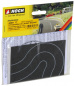 Preview: NOCH 48587 TT Straßenfolie Universalkurve, Landstraße Asphalt