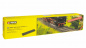 Preview: NOCH 50510 PROFI H0 Schotterbett, 450cm, grau