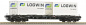 Preview: ROCO 66583 H0 Containertragwagen »LOGWIN« DB