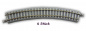 Preview: Rokuhan R051 (Noch 97051) Z Gleis gebogen R195 30°, 6 Stück, Betonschwellen