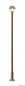 Preview: Viessmann 6962 TT Holzmastleuchte DR, LED