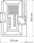 Preview: Vollmer 43656 H0 Discothek mit LED-Beleuchtung, Funktionsbausatz