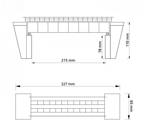 Auhagen 11341 H0 Stahlbrücke