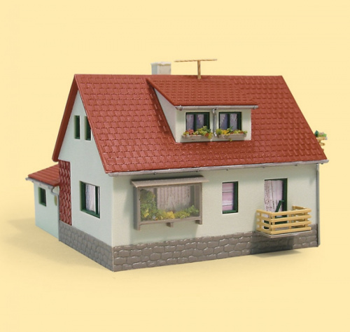 Auhagen 12222 H0/TT Haus mit Garage