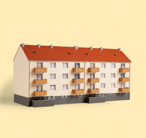 Auhagen 13332 TT Mehrfamilienhaus