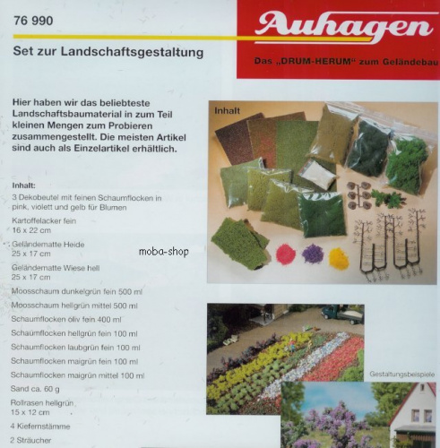 Auhagen 76990 Set zur Landschaftsgestaltung