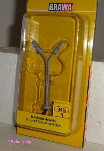 Preview: Brawa 4520 N Peitschenleuchte, doppelt