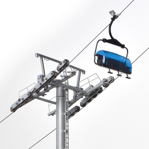 Preview: Brawa 6346 H0 Seilbahn Sesselbahn (6er-Sessel)