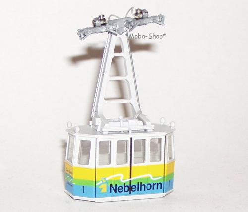 Brawa 6531.00 Gondel »Nr.1« für Nebelhorn Seilbahn 6340, beleuchtet
