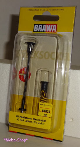 Brawa 84025 H0 Parklaterne, Stecksockel