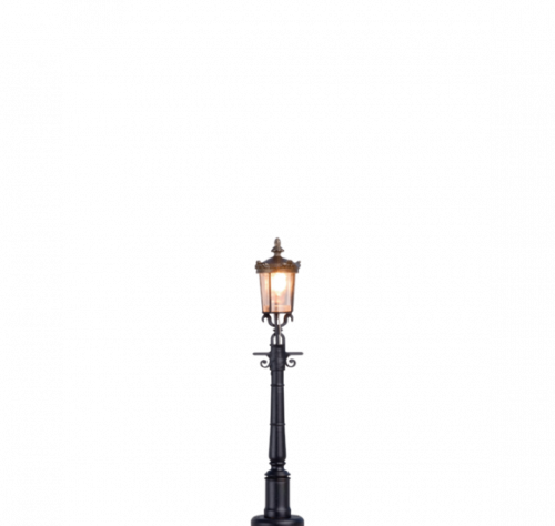 Brawa 84046 H0 Gaslaterne, Stecksockel, LED