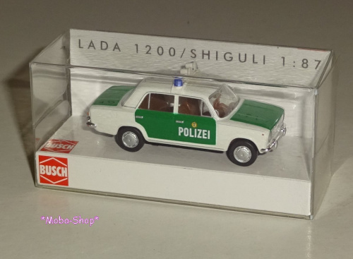 Busch 50104 H0 Lada 1200/Shiguli 2101 »Polizei Berlin«