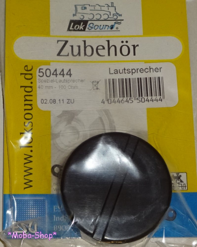 ESU 50444 Lautsprecher 100 Ohm, rund, 40 mm