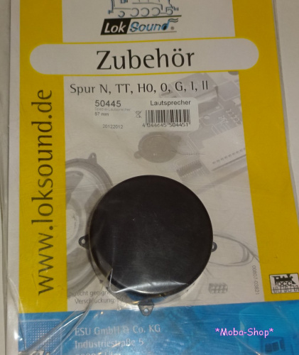 ESU 50445 Lautsprecher 32 Ohm, rund, 57 mm für XL