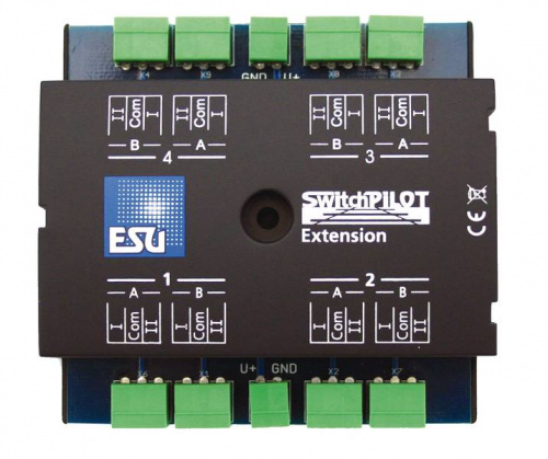 ESU 51801 SwitchPilot Extension, 4x Relaisausgang