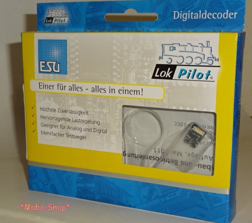 Preview: ESU 54689 Lokpilot micro v4 »NEM 662« Next18 Schnittstelle