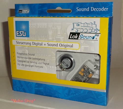 Preview: ESU 56499 Loksound v4 »NEM 651« 6-polig mt Kabelbaum