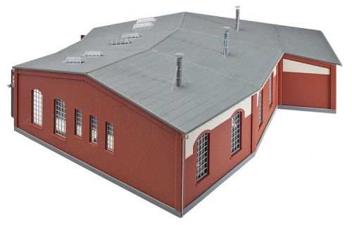 Preview: Faller 120176 H0 Ringlokschuppen 3-Ständig