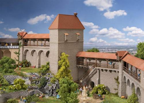 Faller 130691 H0 Altstadtmauer-Set Schildmauer
