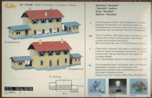 Preview: Faller 131288 H0 Bahnhof Neufeld