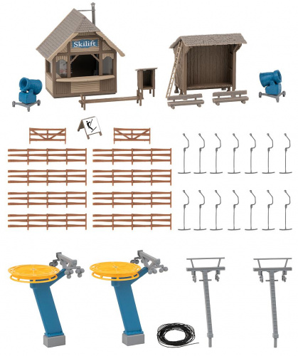 Preview: Faller 134003 H0 Schlepplift mit Kiosk
