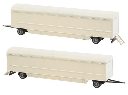 Preview: Faller 140481 H0 Kirmeswagen-Set II