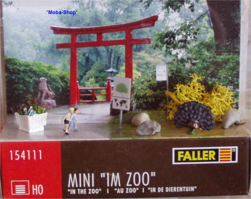Faller 154111 H0 Faller Mini »im Zoo«