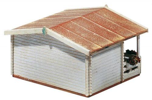 Preview: Faller 180542 H0 Swimmingpool + Gartenhaus