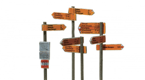 Preview: Faller 180548 H0 Wanderrouten-Zubehör