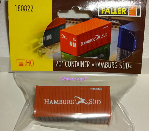 Faller 180822 H0 20’ Container »HAMBURG SÜD«