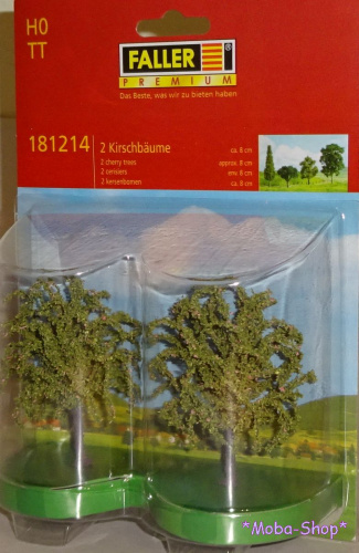 Faller 181214 H0/TT 2 Kirschbäume