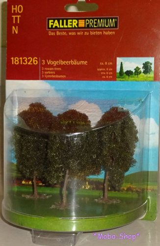 Preview: Faller 181326 H0/TT/N 3 Vogelbeerbäume