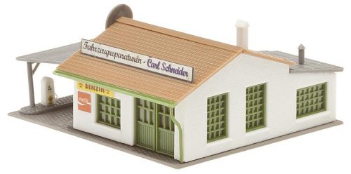 Preview: Faller 232570 N Tankstelle (inkl. Beleuchtung)