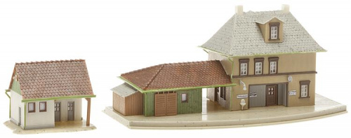 Preview: Faller 232571 N Bahnhof Waldkirch (inkl. Beleuchtung)