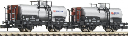 Fleischmann 843707 N 2-tlg. Kesselwagen-Set »G+H ISOVER« DB AG