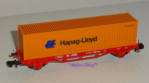 Fleischmann 931882-W3 Containertragwagen »Hapag Lloyd« DB-Cargo