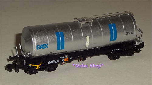 Arnold HN6631 N 4a. isol. Kesselwagen in Chrom-Lackierung, GATX