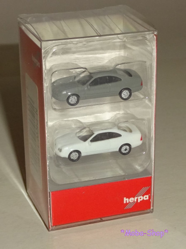 Herpa 065146 PKW Set Mercedes-Benz CLK (2 Stück)